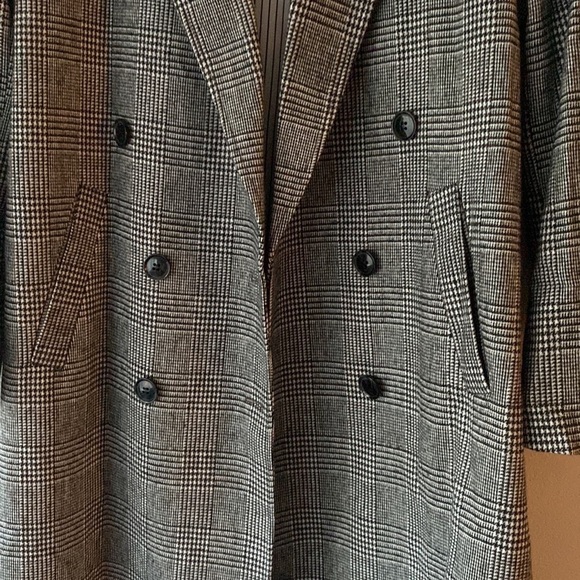 Nili Lotan x Target Women's Black & White Houndstooth Plaid size Large - Picture 4 of 10